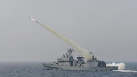 S. Korean Navy holds naval training against N. Korea